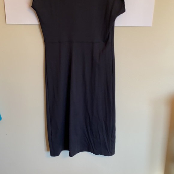 FIG Ocean Black Shirt Dress Sz S - Picture 5 of 6